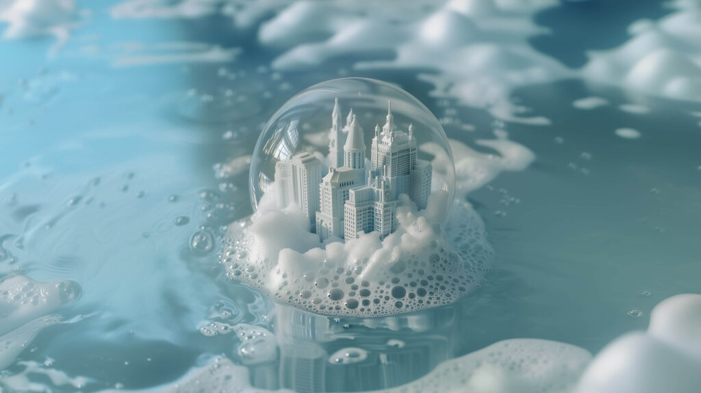 soap snow globe