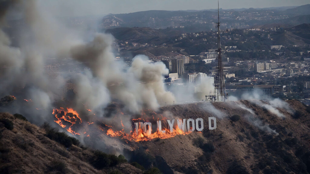 burning Hollywood